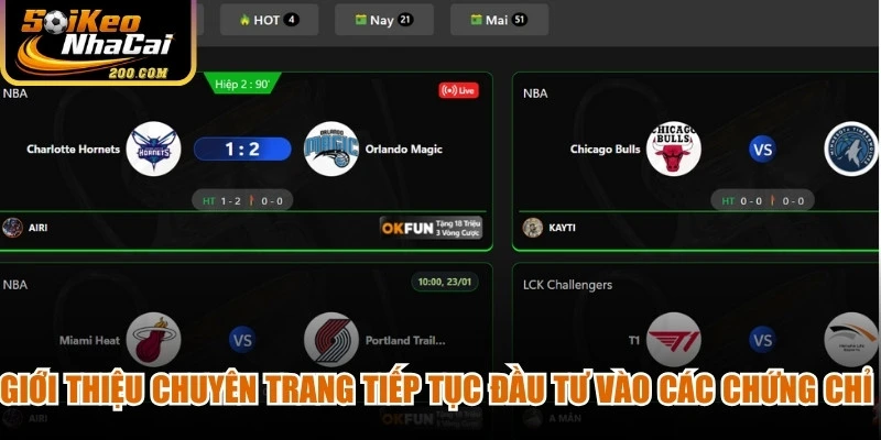 Giới thiệu chuyên trang sẽ tiếp tục đầu tư vào các chứng chỉ bảo mật quốc tế