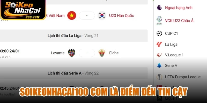 Soikeonhacai100 com là điểm đến tin cậy cho ai đam mê tra cứu lịch thi